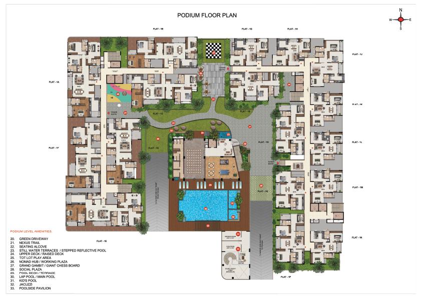 Podium Floor Plan