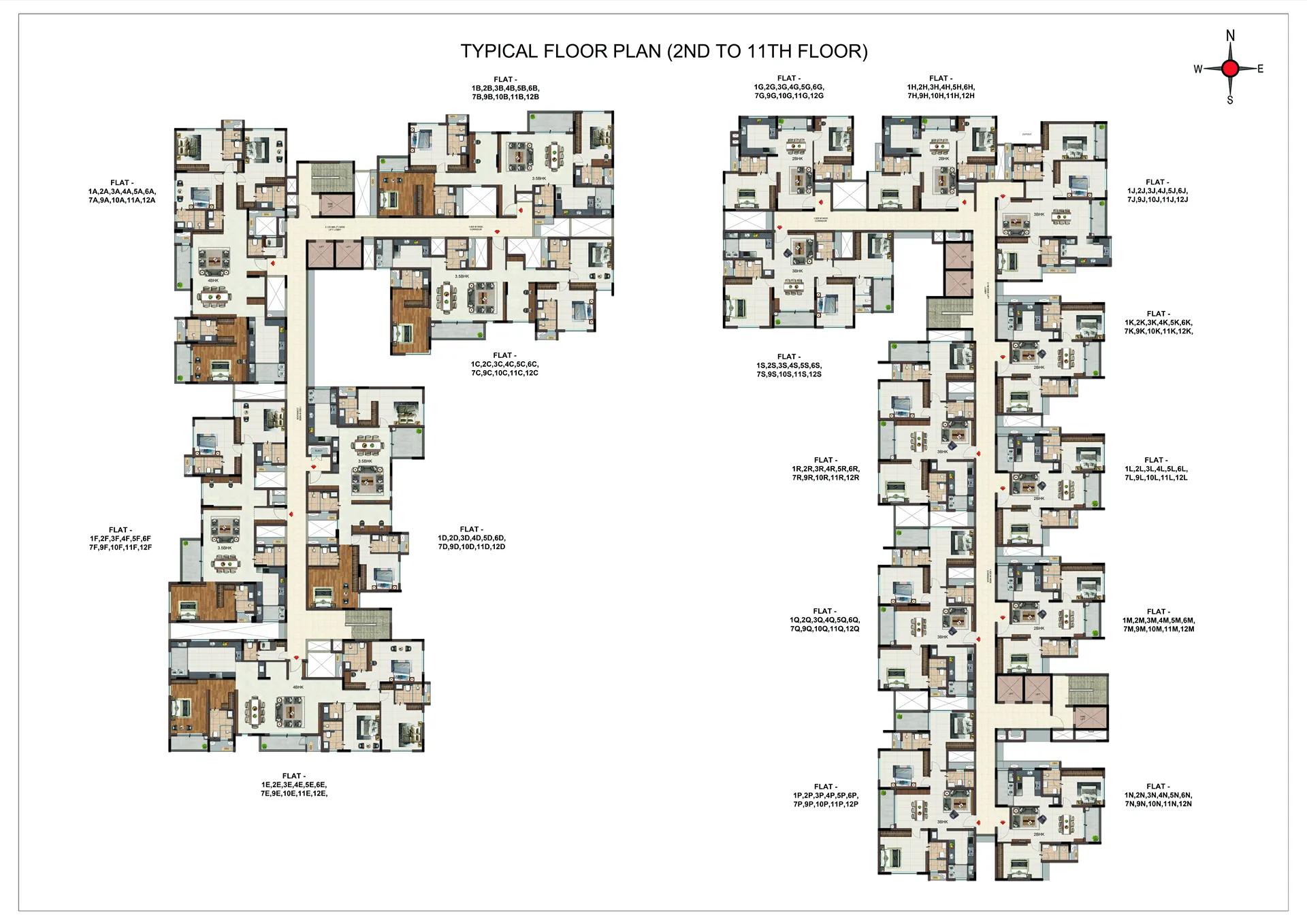 Typical Floor Plan 1