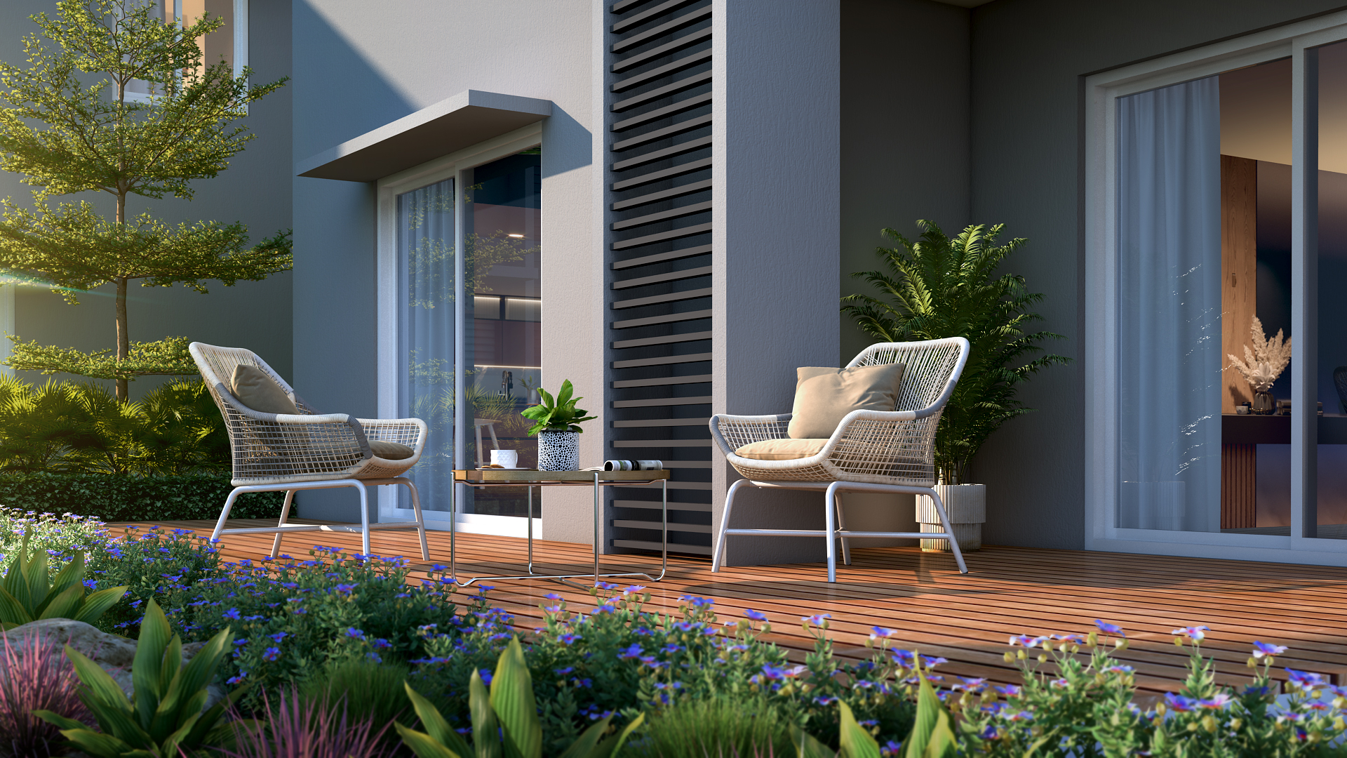 Villa Backyard